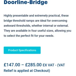 Doorline Bridge Threshold Ramp - Image 6