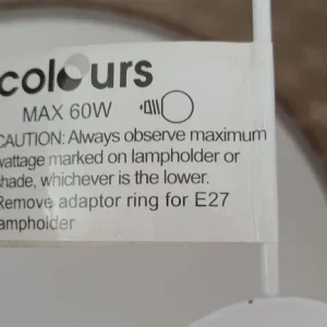 Modern Felted Circular Grey Lampshade - Image 5