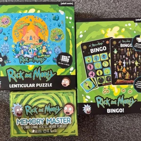 Rick & Morty puzzle and game