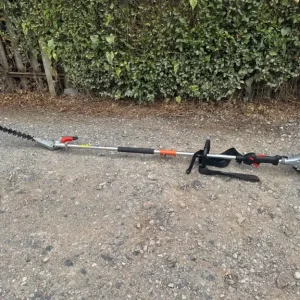 Mitox 28MT petrol long reach hedge trimmer