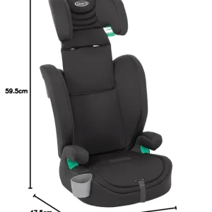 Graco Eldura R129 Harness Booster Midnight Black - Image 6