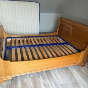 Sleigh Kingsize Bedstead & Drawers Set - Image 2
