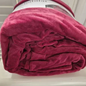Habitat Slinky Fleece Berry Bedding Set - Double - Image 2