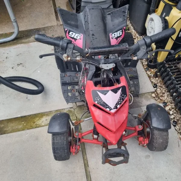 Electric quad 36v with real drive