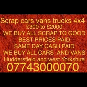 Scrap cars any year or model wanted - Image 3