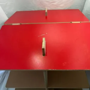 Pintoy Red and White Open-Sided Dolls House - Image 3