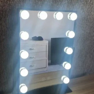Dressing Table with Stool and Mirror - Image 3