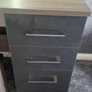 Dressing Table with Stool and Mirror - Image 4