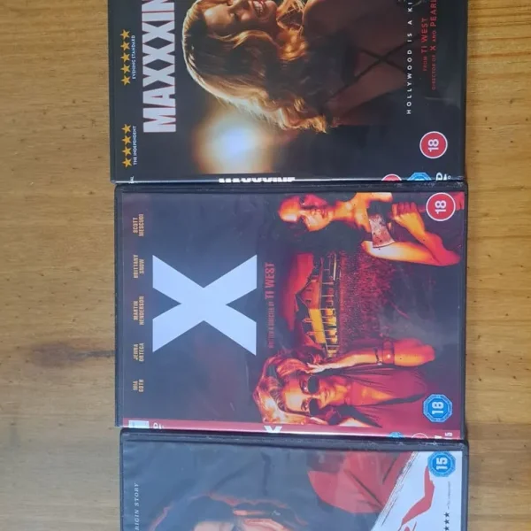 Pearl X & Maxxxine DVD collection
