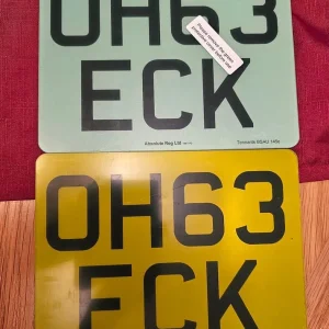 OH 63 ECK Private Number Plate - Image 3