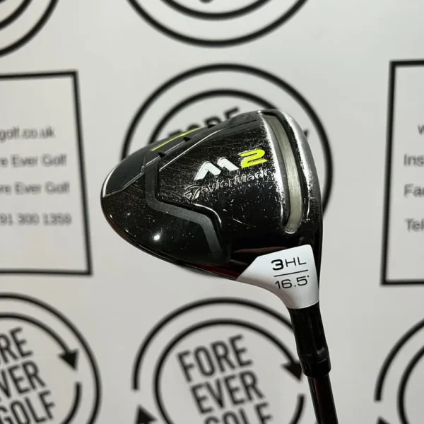 TaylorMade M2 3 Wood 16.5 Degrees RH 55g Regular Flex