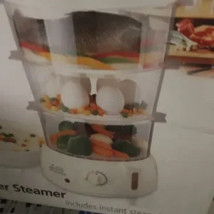 3-tier food steamer