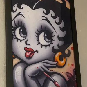 Betty Boop Pictures x 10 in A4 box frames - Image 5