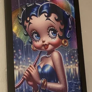 Betty Boop Pictures x 10 in A4 box frames - Image 7