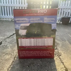 All weather breathable caravan cover