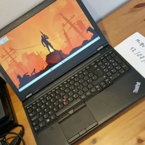 Lenovo ThinkPad 15.6" with NVIDIA Quadro 4GB – Great for CAD, Editing, and Light Gaming
