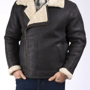 New Lakeland Blenheim Vintage Sheepskin Flying Jacket Size 40