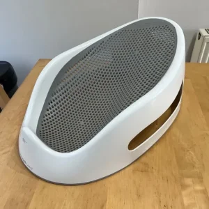 Angelcare babies grey & white soft touch bath support - Image 4