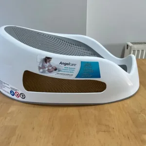 Angelcare babies grey & white soft touch bath support - Image 7