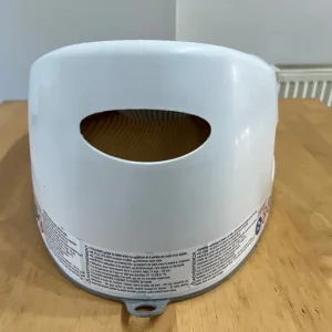 Angelcare babies grey & white soft touch bath support - Image 8