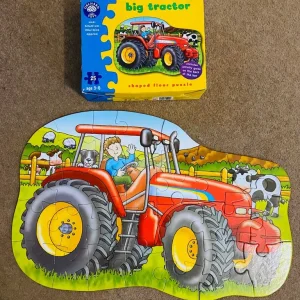 Big Tractor & Race Track Puzzle - Image 3