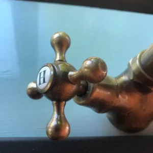 Traditional French Style Brass Mixer Tap - Image 2