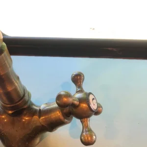 Traditional French Style Brass Mixer Tap - Image 3