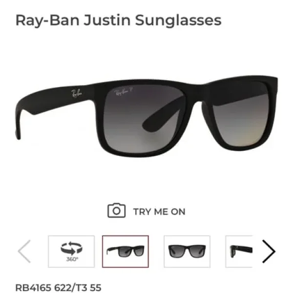 Rayban Justin sunglasses
