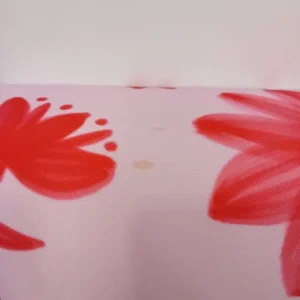 Headboard Bench with Pink and Red Flowers - Image 6