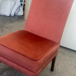 Handmade chair with missing leg - Image 2