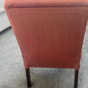 Handmade chair with missing leg - Image 3