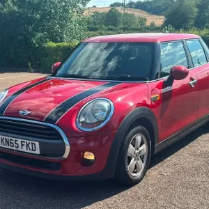 2015 MINI One 1.2 Petrol Hatchback Manual with Red Exterior and Full Service History - Image 3