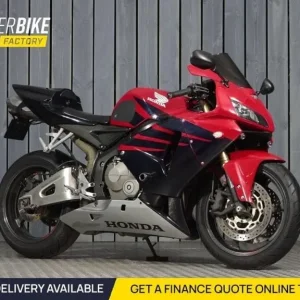 2006 Honda CBR600RR Red