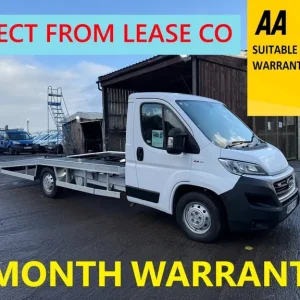 2019 Fiat Ducato 2.3 Multijet Chassis Cab 130 Diesel Manual