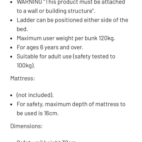 White wooden single bed frame