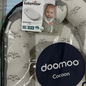 Babymoov Doomoo Organic Cotton Baby Nest Cocoon - Image 4