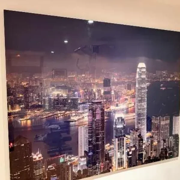 Hong Kong Skyline LUMAS Print – Signed H.G. Esch Limited Edition