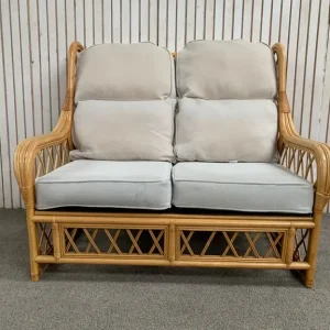 Three-piece conservatory suite with settee and two armchairs - Image 5