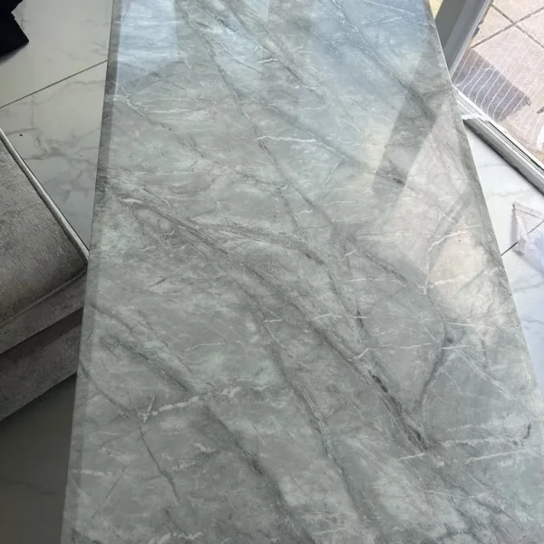 Grey marble coffee table