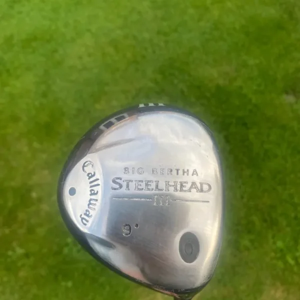Callaway Big Bertha Steelhead III 9° Driver