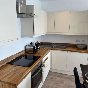 Modern double room in a family home
