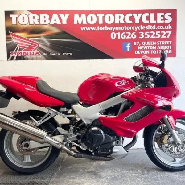 2001 Honda VTR1000F Firestorm in Red