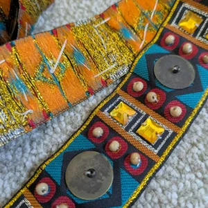 Roll of bead and stone embroidery ribbon - Image 3