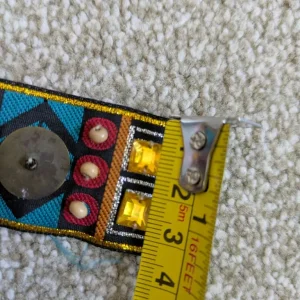 Roll of bead and stone embroidery ribbon - Image 5