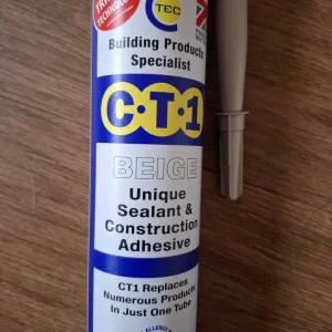 CT1 Beige Sealant & Construction Adhesive 12 Tubes - Image 2