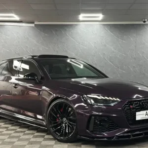 2021 Audi RS4 RS 4 TFSI Quattro Carbon Black 5dr Tiptronic Estate Petrol Automatic - Image 2