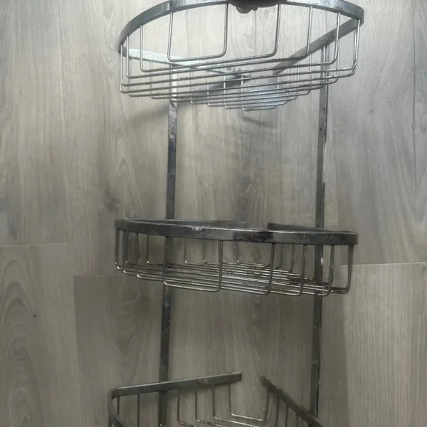 Bathroom corner shelf