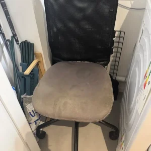 Office chair black grey