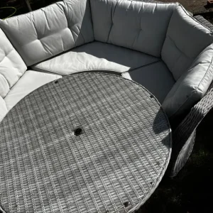 Leisure grow curved dining set - Image 3