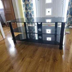 Glass TV Stand